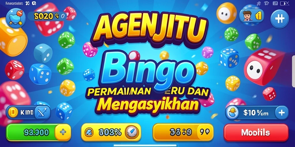 Tampilan gameplay AGENJITU yang penuh warna dan menarik.