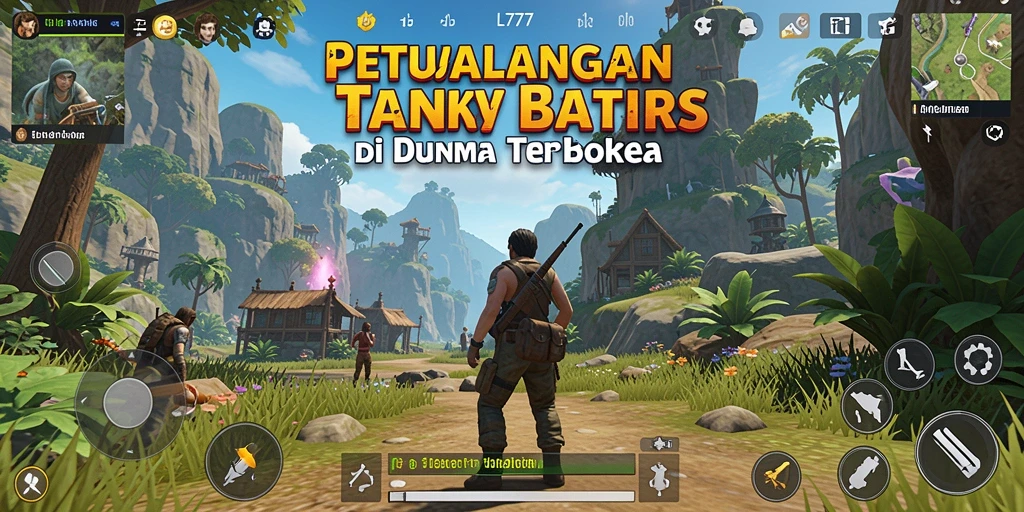 Tampilan gameplay L777 yang menyajikan dunia terbuka yang luas dan mendetail.