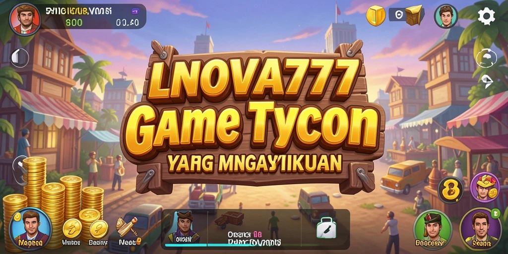 Tampilan menarik gameplay Tycoon LNOVA777 yang mendebarkan.