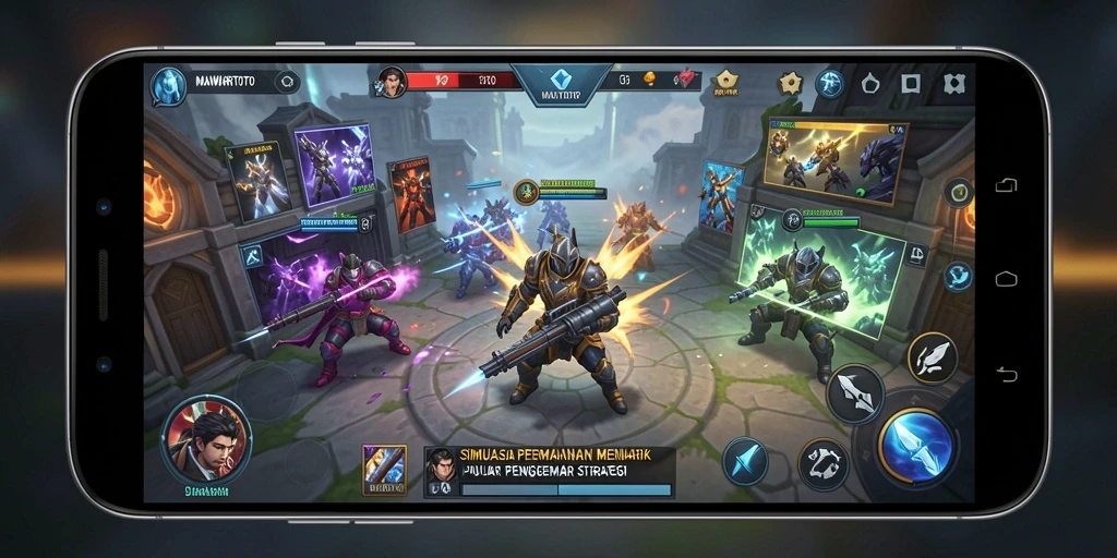 Screenshot utama MAWARTOTO menampilkan gameplay simulasi yang menarik.