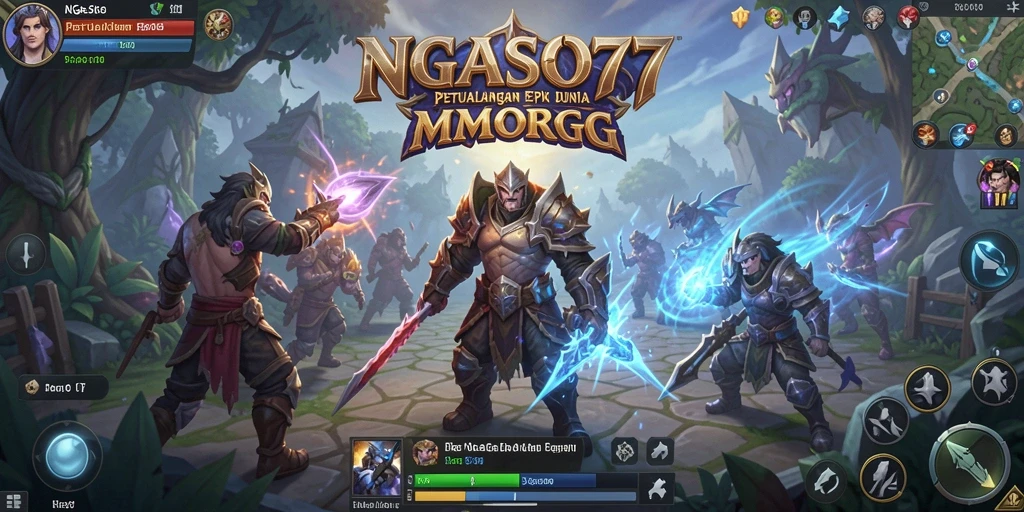 Tampilan gameplay NGASO77 yang seru dan mendebarkan.