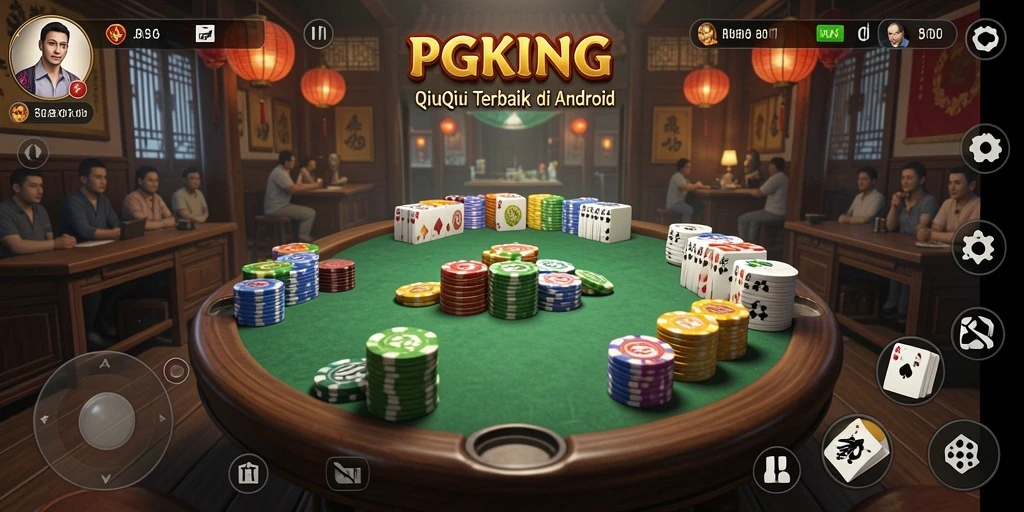 Gameplay QiuQiu yang seru dan mendebarkan di PGKING.