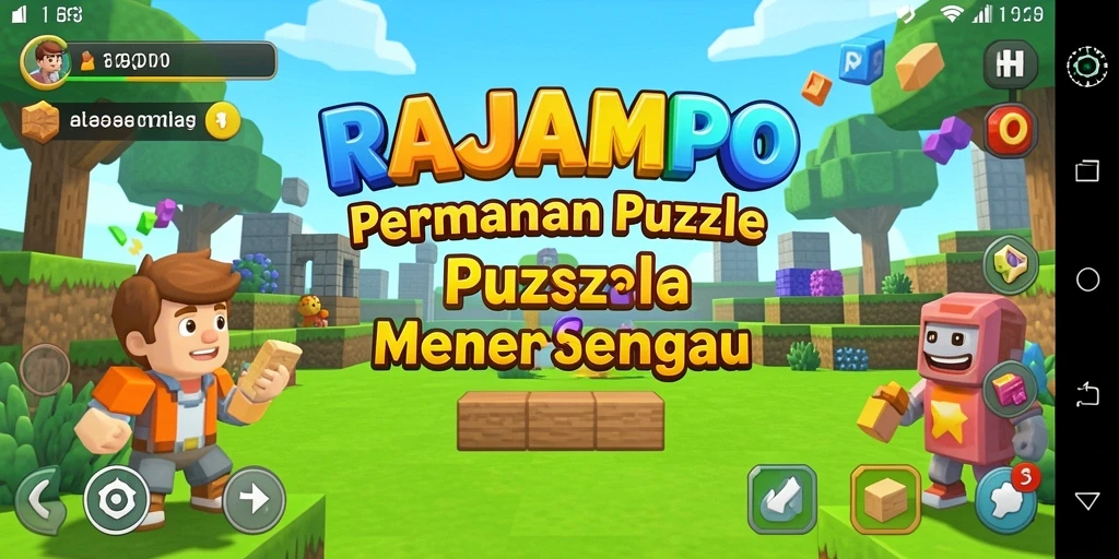 Screenshot gameplay RAJAMPO dengan tantangan menarik.