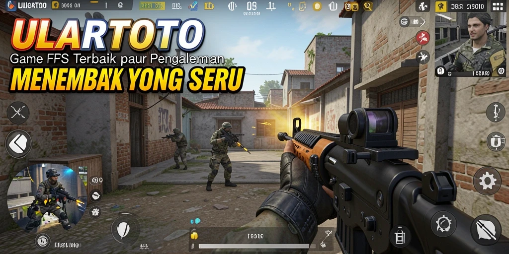 Gameplay ULARTOTO dengan intensitas pertempuran yang tinggi.