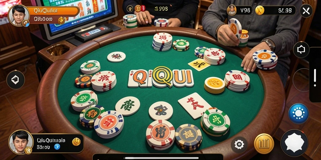Gameplay seru dan interaktif dalam V98 QiuQiu.