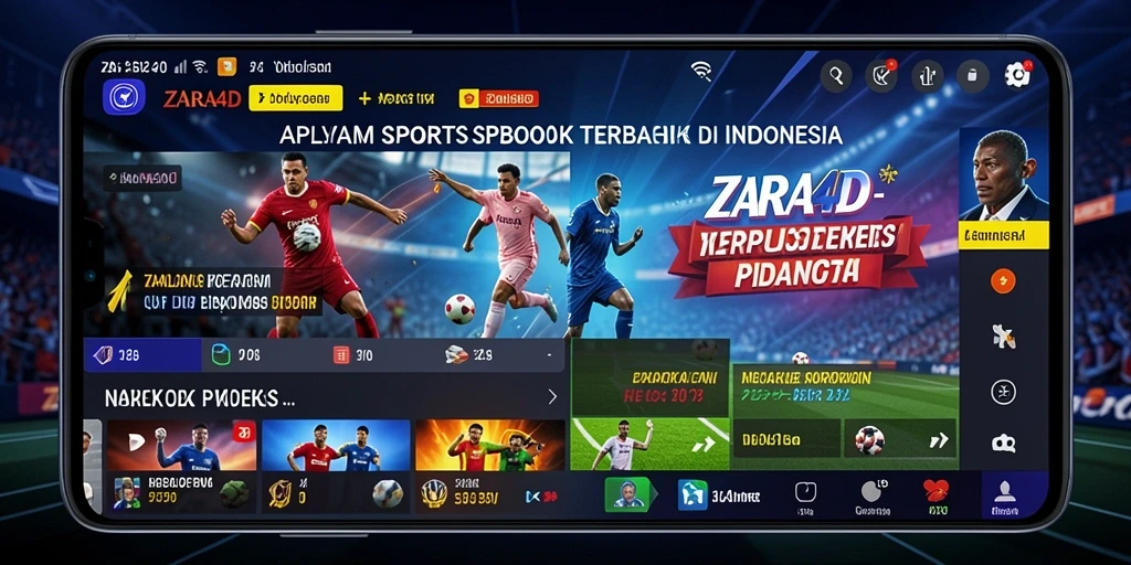 Tangkapan layar gameplay Sportsbook ZARA4D yang menarik.